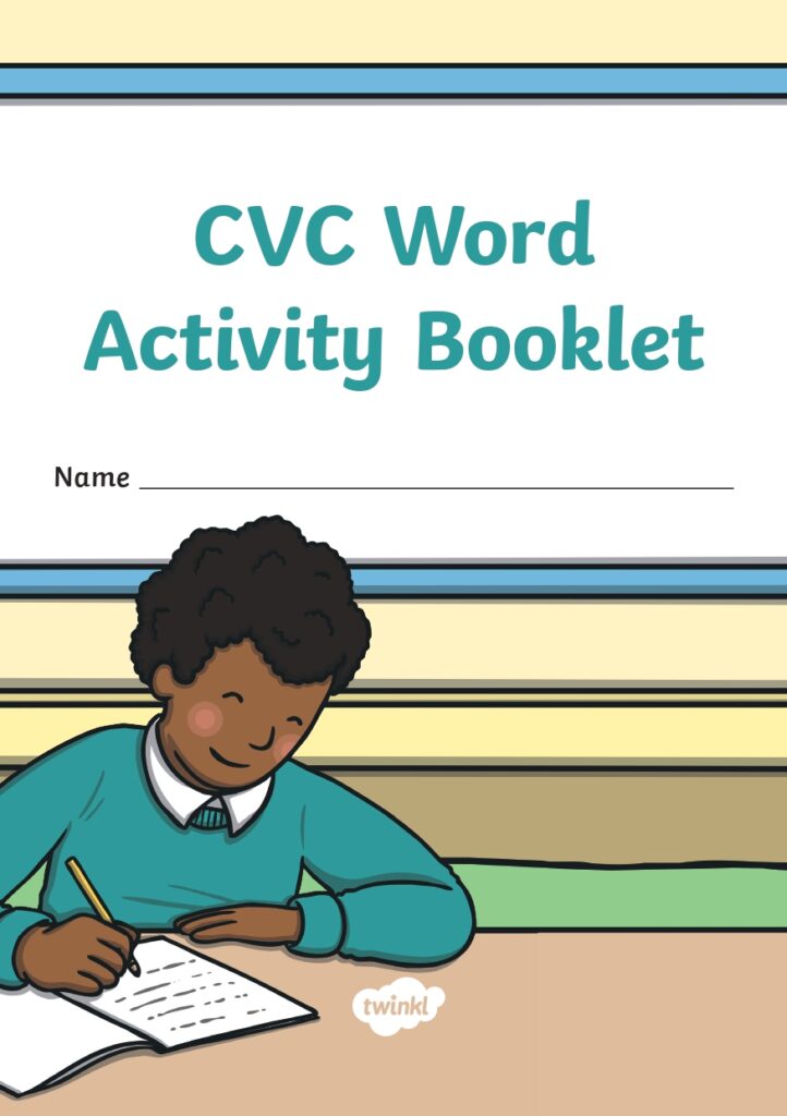 CVC Word Building Printables page 0001