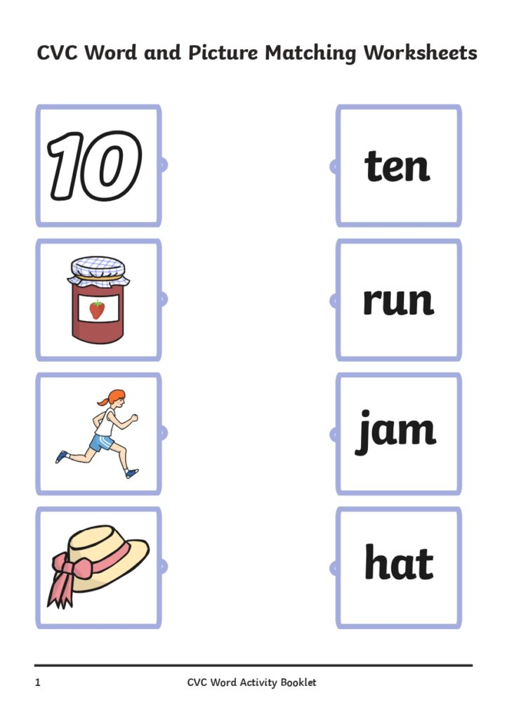 CVC Word Building Printables page 0002