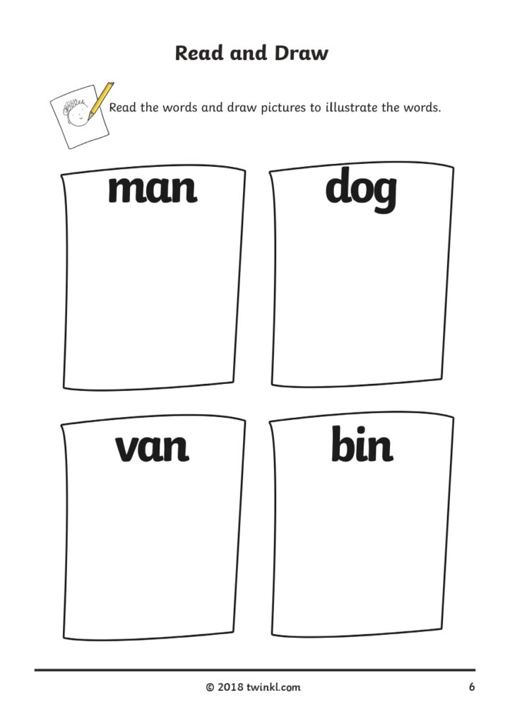 CVC Word Building Printables page 0007