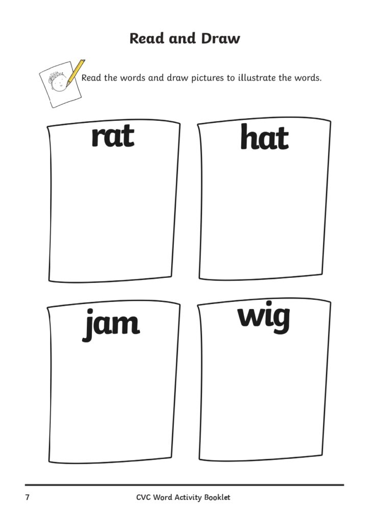 CVC Word Building Printables page 0008