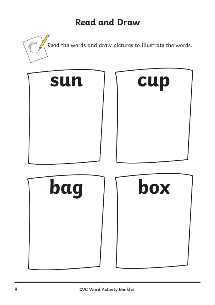 CVC Word Building Printables page 0010