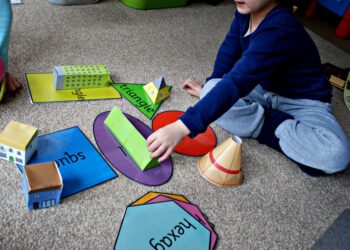 FREE Printable 3D Shape Nets For Kids Learning 2
