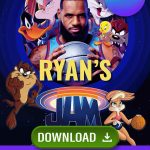 Free Space Jam Birthday Invitations