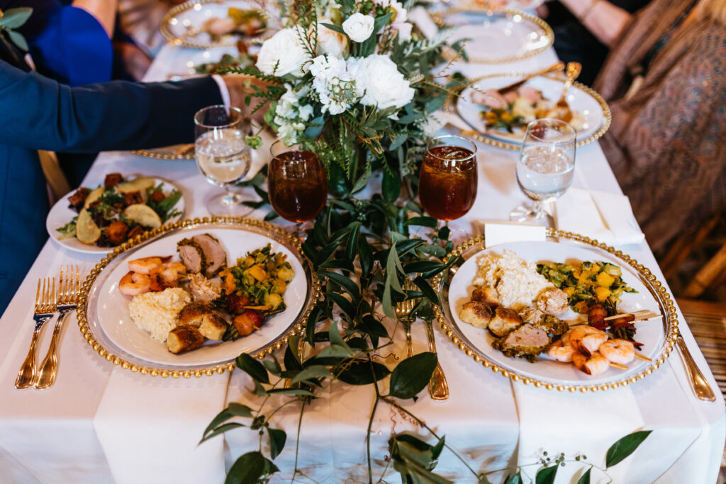 Classic Elegant Wedding Food Ideas