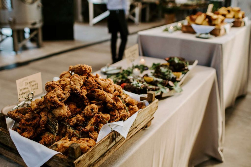 Classic Elegant Wedding Foods