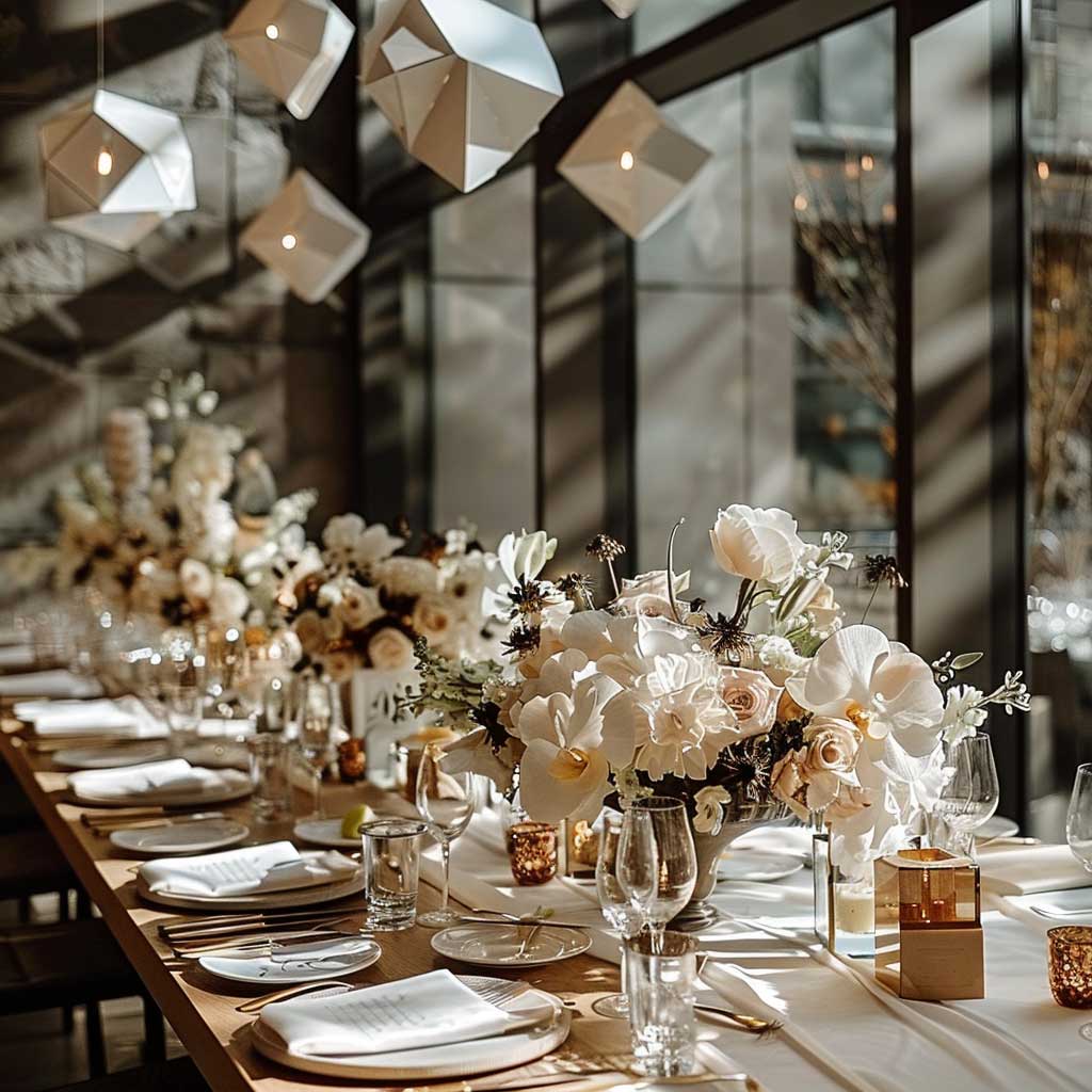 Geometric Modern Wedding Party Planner 1 1