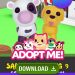 customizable-roblox-adopt me-birthday-invite-template-canva