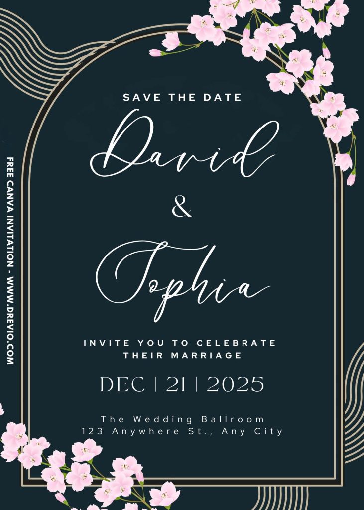 editable-japanese floral-wedding-invite-template-free