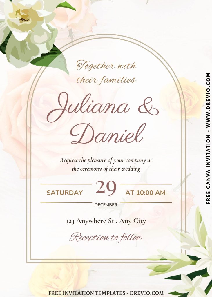 elegant-gardenia and rose-floral-wedding-invitation-template-canva