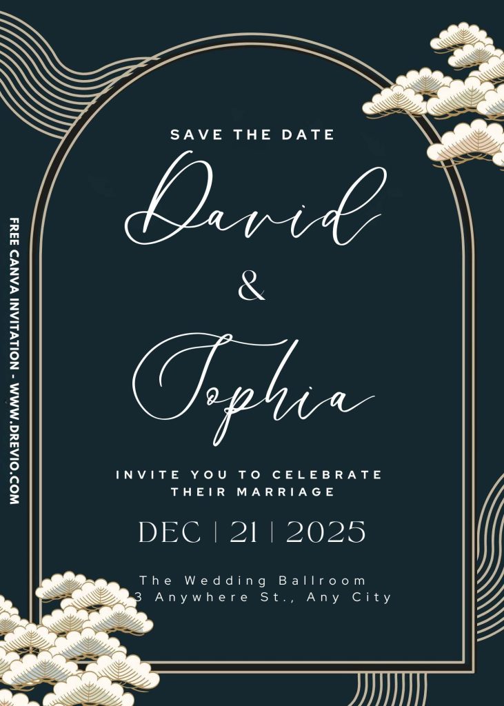 elegant-oriental-japanese floral-wedding-invitation-template-canva