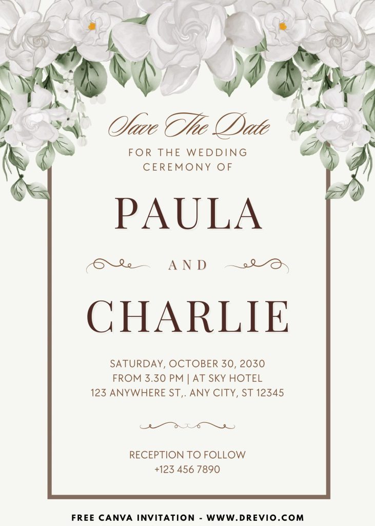 elegant-spring-cherry blossom-wedding-invite-template-canva