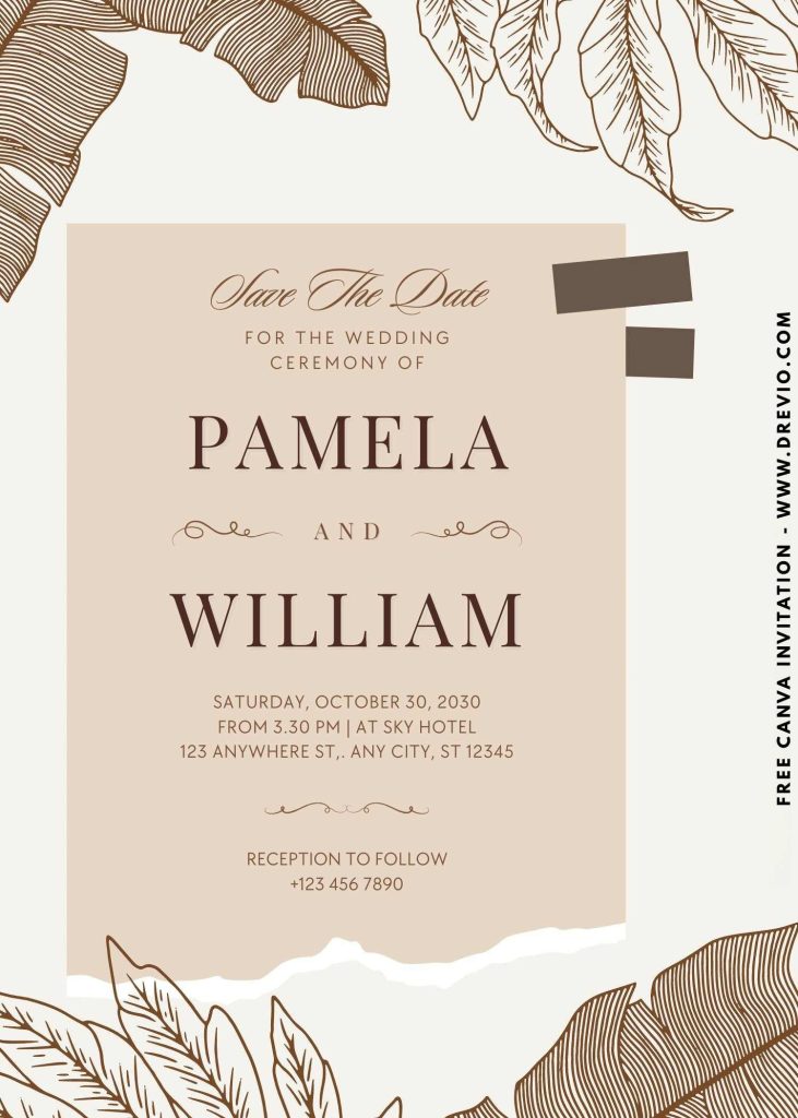 free-modern boho-wedding-invitation-template-canva