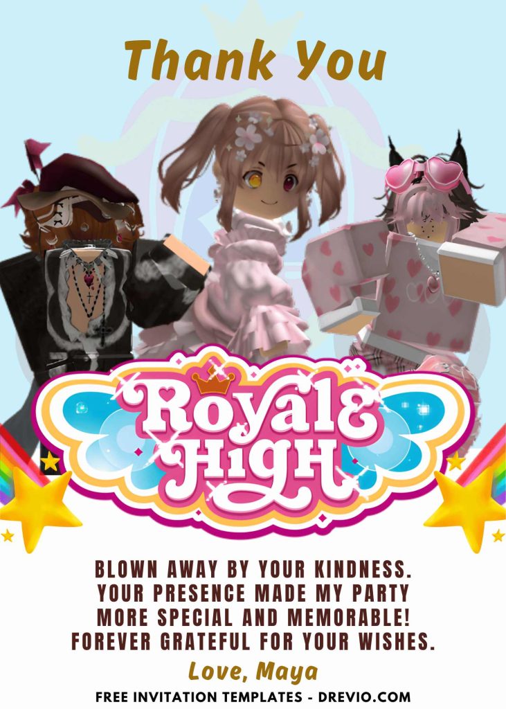 magical-roblox-royale high-birthday-thank-you-card-template-canva
