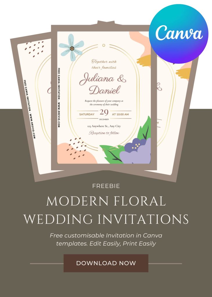 modern floral-wedding-invitation-template-canva