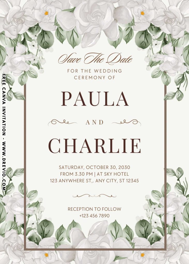 romantic-cherry blossom-floral-wedding-invitation-template-download