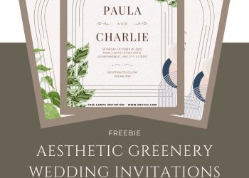 soft-aesthetic greenery-wedding-invitation-template-free-canva