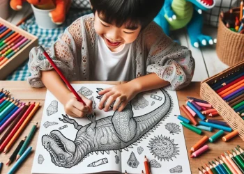 Dinosaurs Coloring Booklet for Kids (Free Download) 1