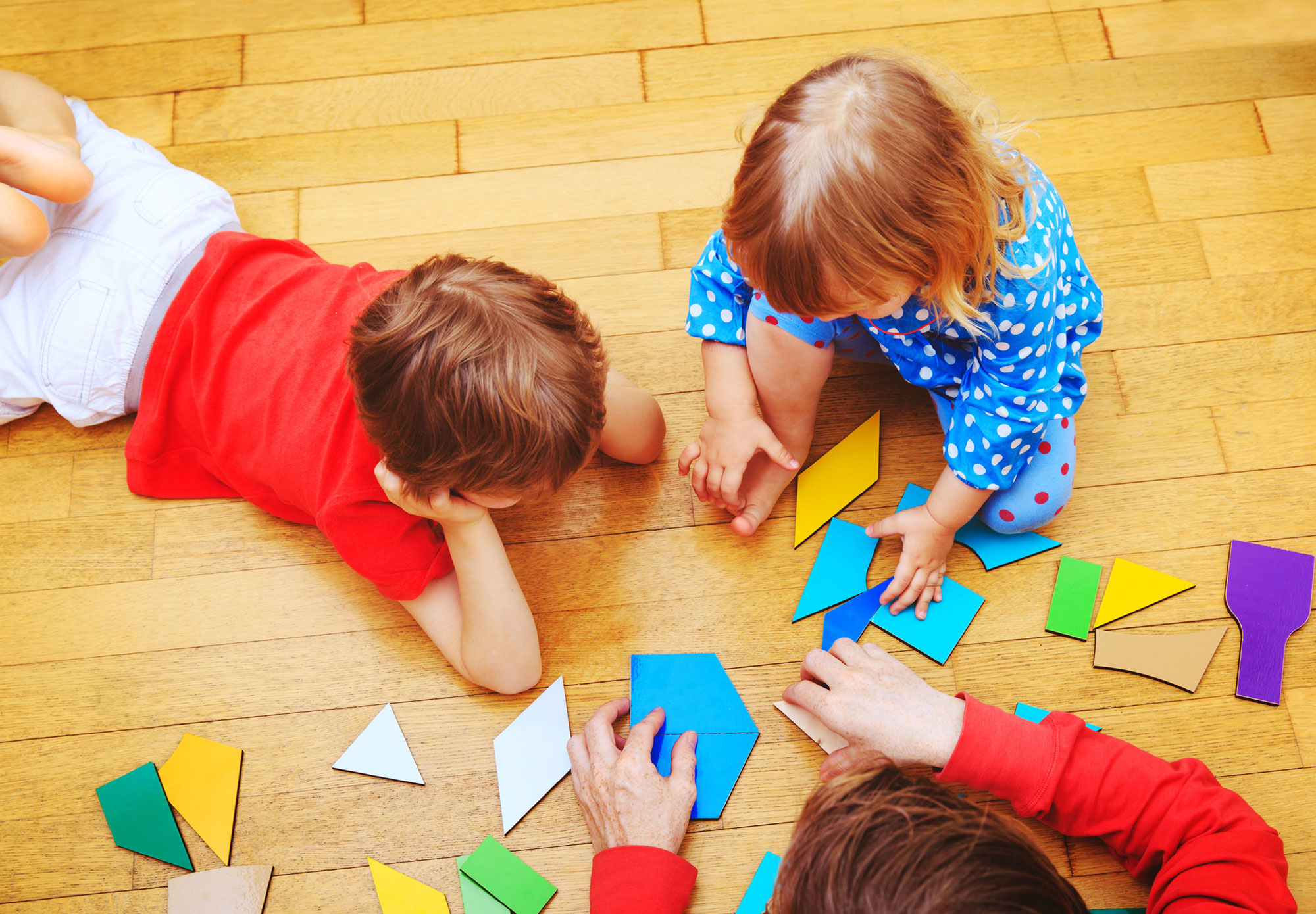 FREE Printable Fall Shapes Tracing for Kids