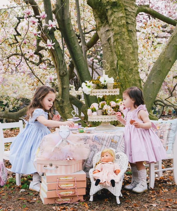 Christmas Tea Party with Dolls Ideas 1
