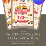 FREE Construction Invitation Template