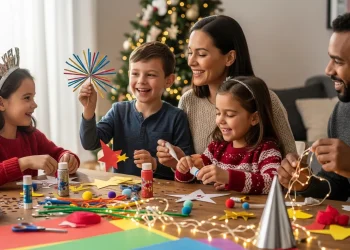 Family Christmas Craft Day Party Ideas 1