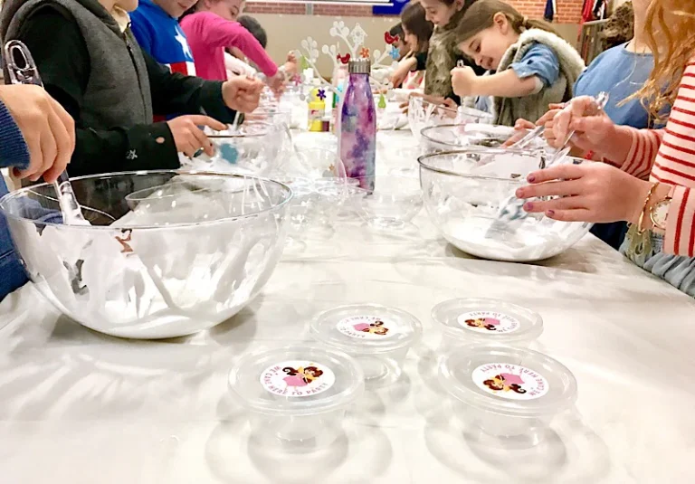 Holiday Slime Making Party Ideas 1