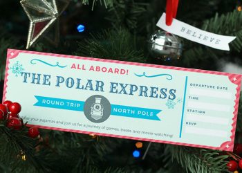 Polar Express Christmas Family Night Ideas 1