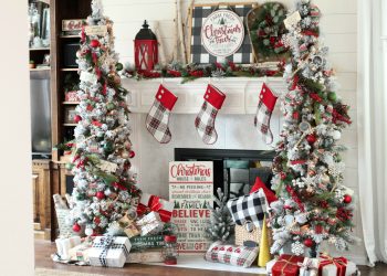 Rustic Farmhouse Holiday Party Ideas 1
