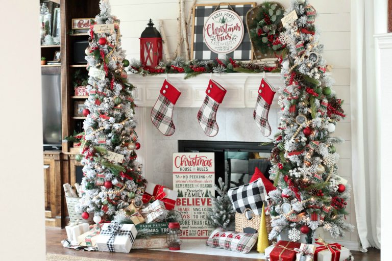 Rustic Farmhouse Holiday Party Ideas 1