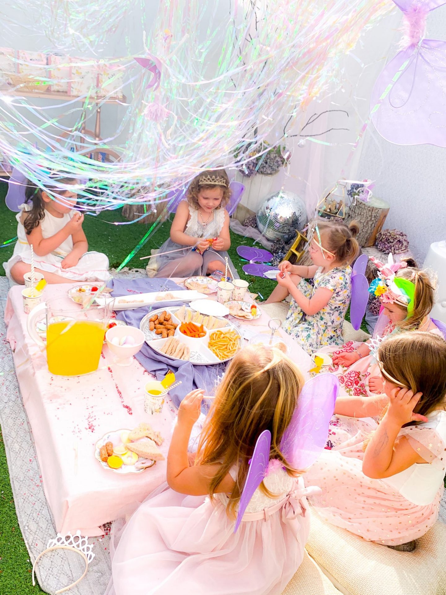 Snow Fairy Enchanted Garden Party Ideas 1