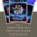 Free and Editable Disney Elio Invitation Templates Made in Canva. Customize Online for free