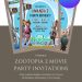 Free and Editable FREE Zootopia 2 Invitation Templates Made in Canva. Customize Online for free