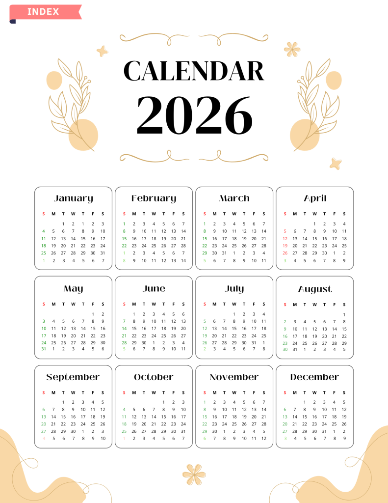 Kids Chore Chart (Editable & Free)