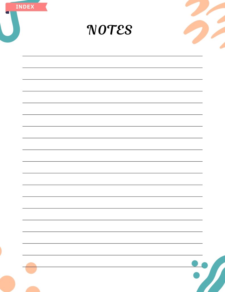 New Year Morning Routine Printable