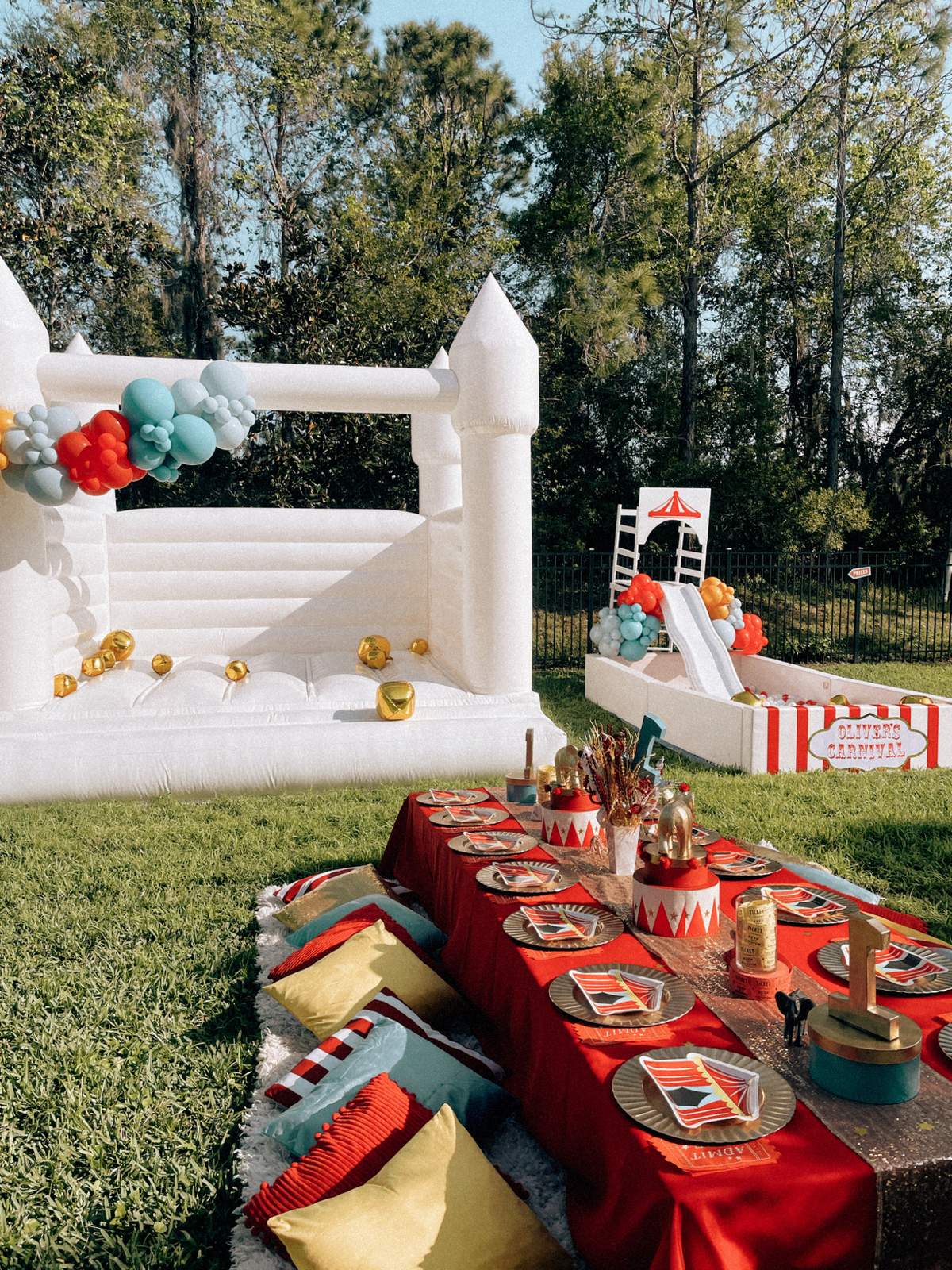 Backyard Carnival Birthday Theme 1