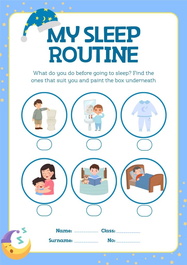 Bedtime Routine Checklist (Printable) (1)