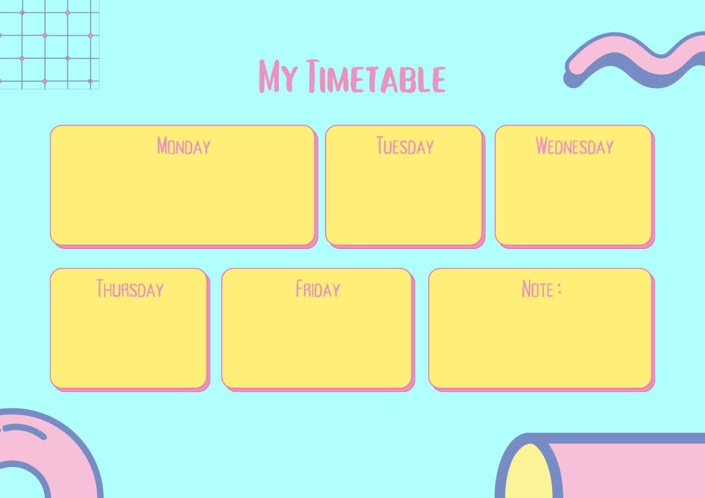 Screen Time Rules Printable for January Reset 1