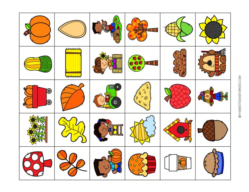 Printable Party Bingo Games