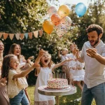 Joyful Maximalism Birthday Party + Free Invitations