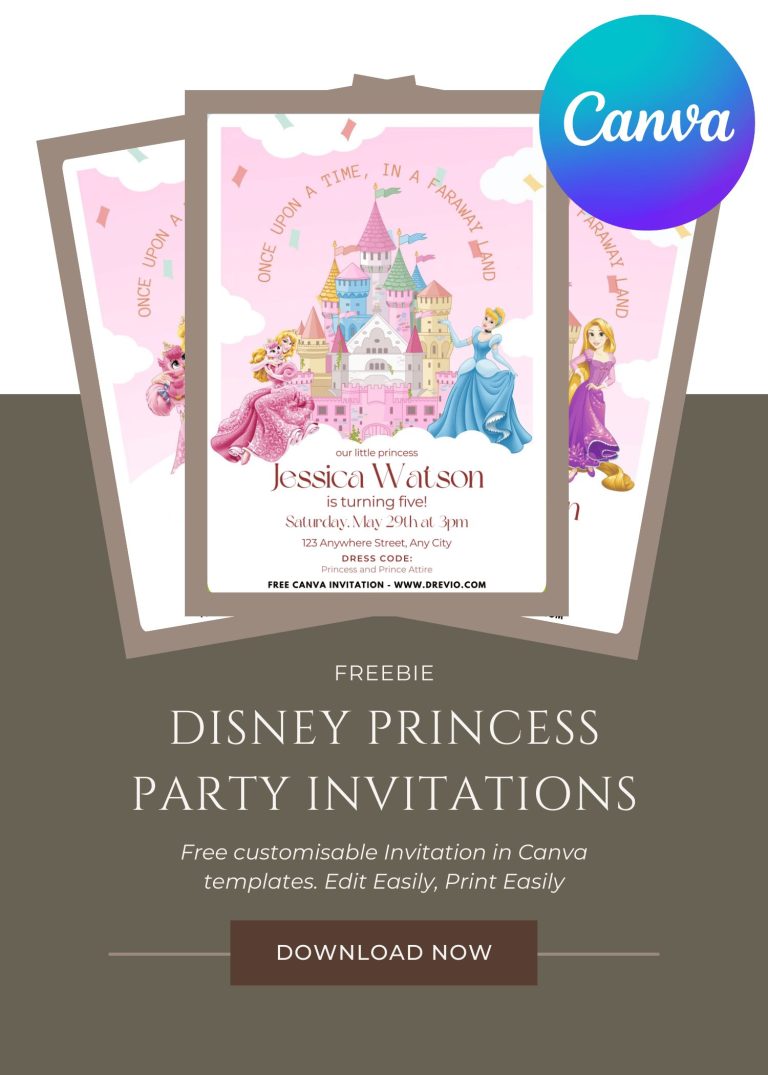 Modern-Disney-Princess-Birthday-Invitation-Designs-Moms-Are-Obsessed-With