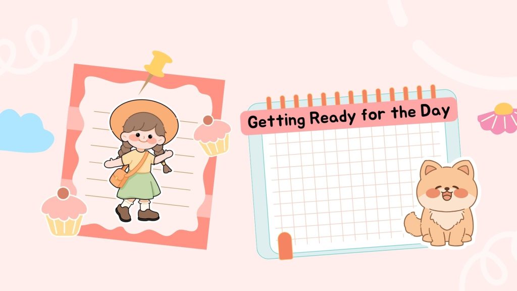 Morning Checklist Printable for School Days