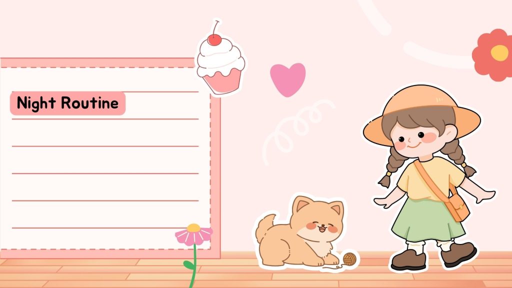Morning Checklist Printable for School Days