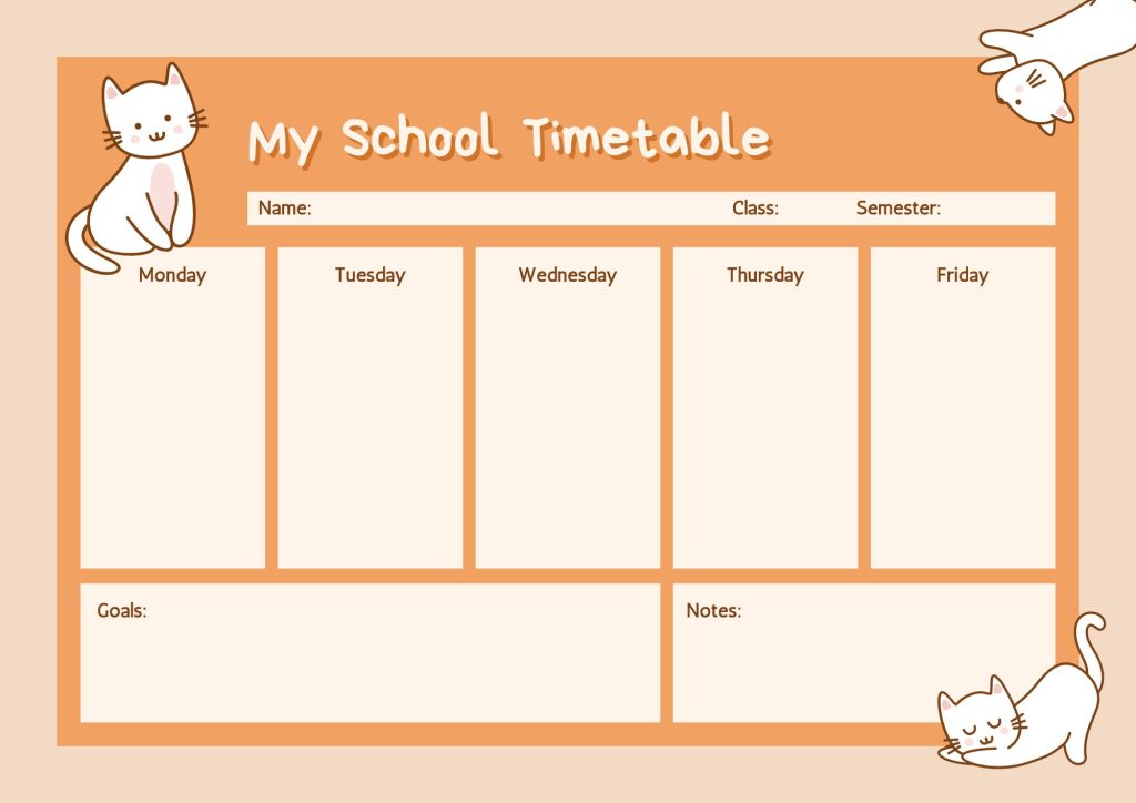 Screen Time Rules Printable for January Reset 1