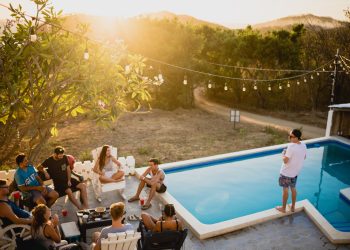 Summer Sunset Outdoor Birthday Ideas 2