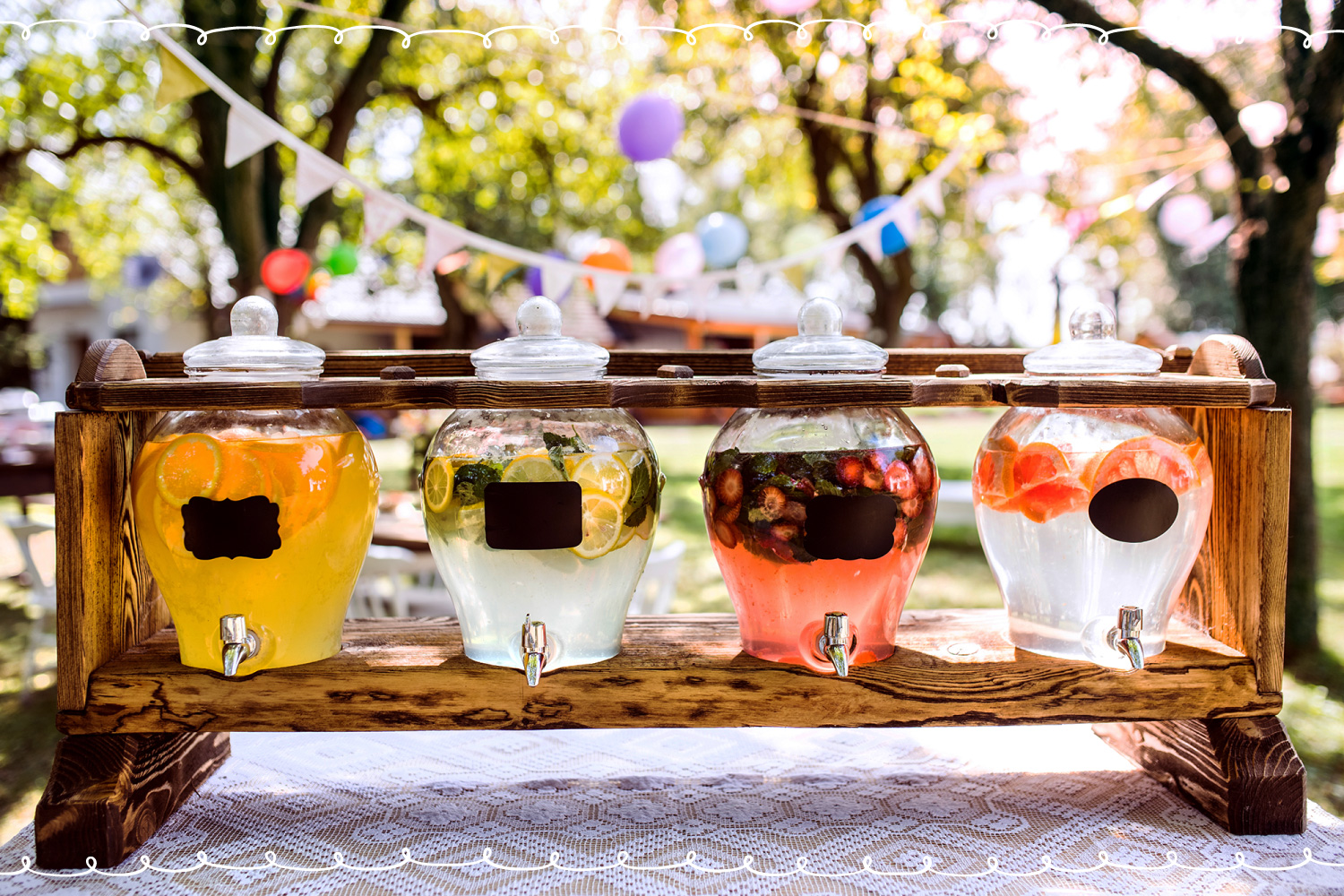 Summer Sunset Outdoor Birthday Ideas 4