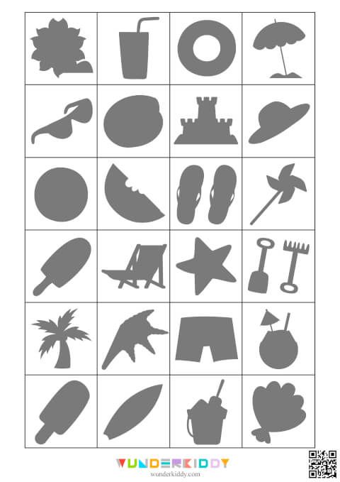 Printable Party Bingo Games