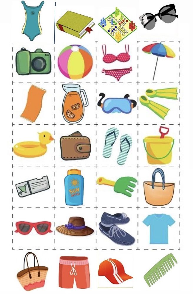 Printable Party Bingo Games