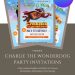 Free and Editable Charlie The Wonderdog Invitation Templates Made in Canva. Customize Online for free