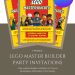 fun lego master builder birthday invitation canva 1