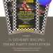 Free and Editable Epic Go Kart Racer Invitation Templates Made in Canva. Customize Online for free